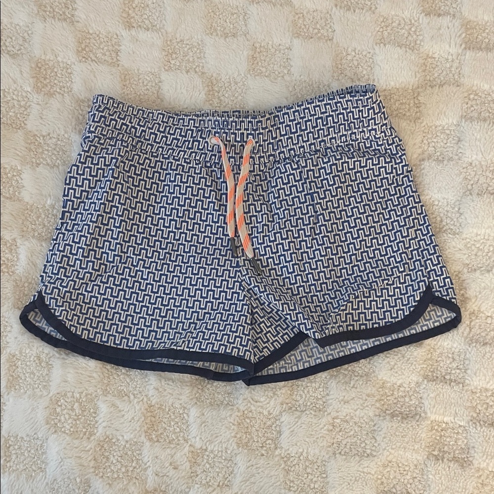 Crewcuts Navy and White Kids Athletic Shorts